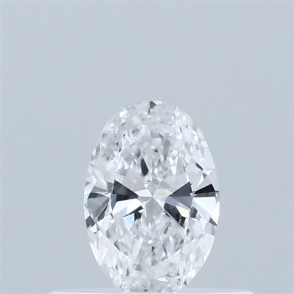 0.32 Carat Oval Lab Grown Diamond, Very Good Polish, D Color, VVS2 Clarity