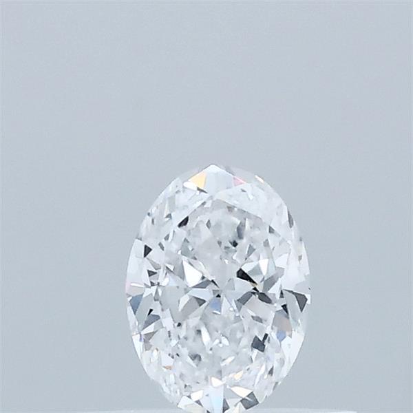 0.32 Carat Oval Lab Grown Diamond, Very Good Polish, D Color, VVS2 Clarity