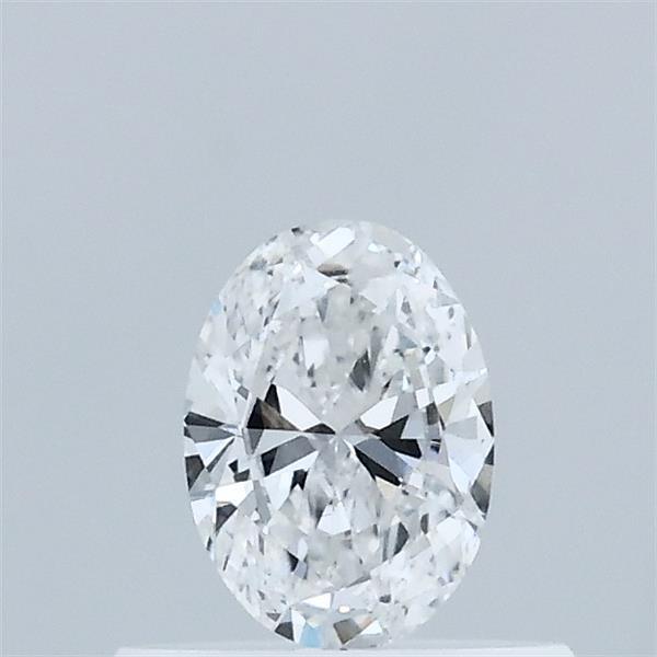 0.33 Carat Oval Lab Grown Diamond, Very Good Polish, D Color, IF Clarity