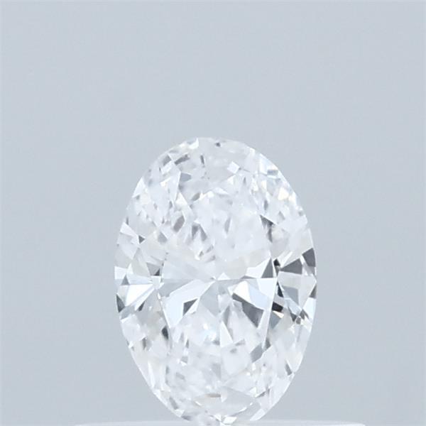 0.33 Carat Oval Lab Grown Diamond, Very Good Polish, D Color, VS1 Clarity