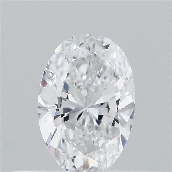 0.33 Carat Oval Lab Grown Diamond, Very Good Polish, D Color, VS1 Clarity