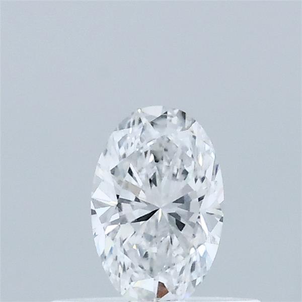 0.33 Carat Oval Lab Grown Diamond, Very Good Polish, D Color, VVS1 Clarity