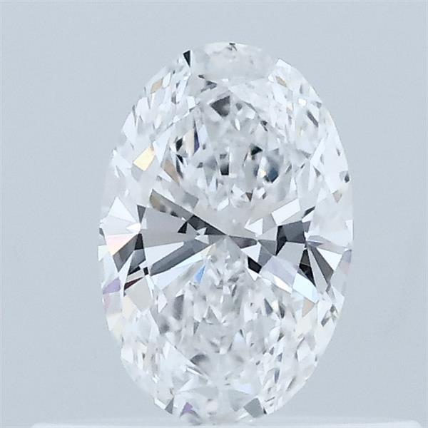 0.33 Carat Oval Lab Grown Diamond, Very Good Polish, D Color, VVS2 Clarity
