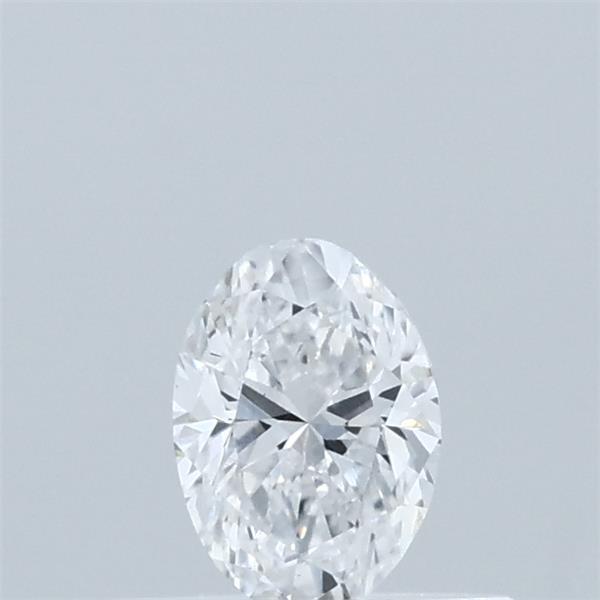 0.34 Carat Oval Lab Grown Diamond, Good Polish, D Color, VS1 Clarity