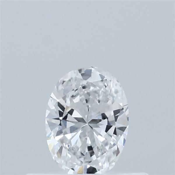 0.34 Carat Oval Lab Grown Diamond, Very Good Polish, D Color, VS1 Clarity