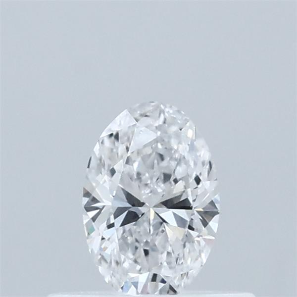 0.34 Carat Oval Lab Grown Diamond, Very Good Polish, D Color, VS1 Clarity
