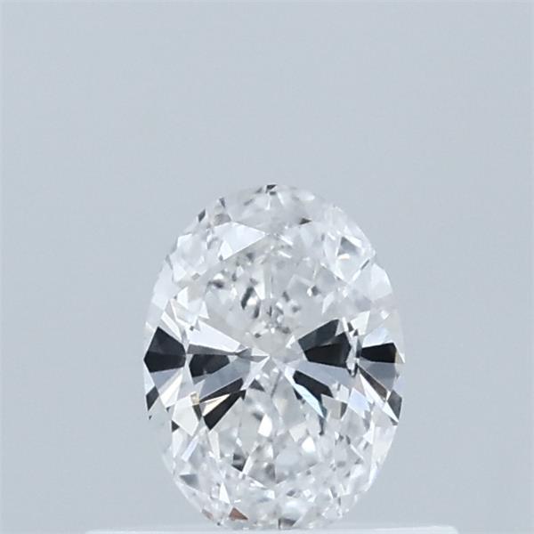 0.34 Carat Oval Lab Grown Diamond, Very Good Polish, D Color, VS1 Clarity