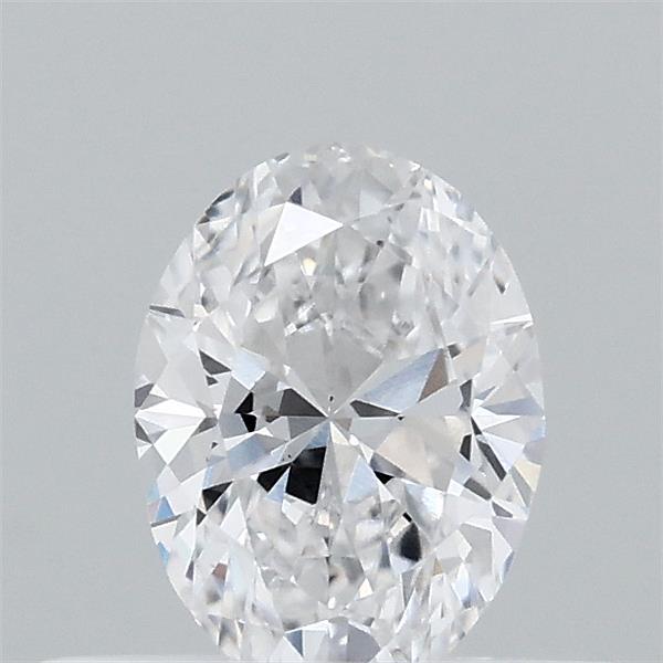 0.34 Carat Oval Lab Grown Diamond, Very Good Polish, D Color, VS1 Clarity