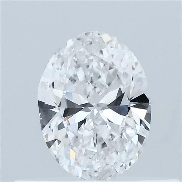 0.34 Carat Oval Lab Grown Diamond, Very Good Polish, D Color, VVS2 Clarity