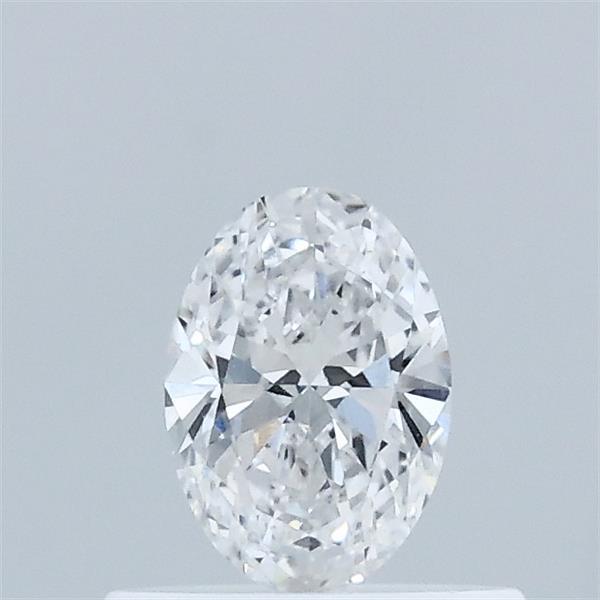 0.35 Carat Oval Lab Grown Diamond, Very Good Polish, D Color, VS1 Clarity