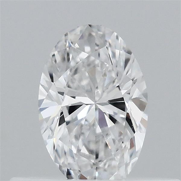 0.35 Carat Oval Lab Grown Diamond, Very Good Polish, D Color, VS1 Clarity