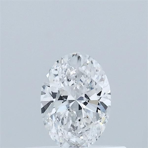 0.36 Carat Oval Lab Grown Diamond, Very Good Polish, D Color, VS1 Clarity
