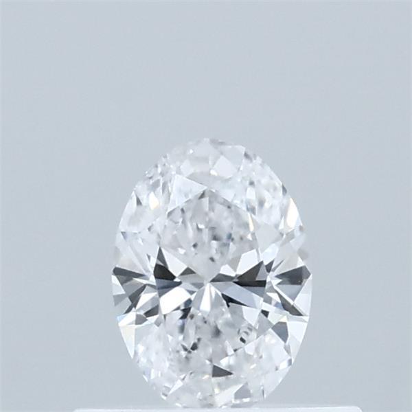 0.36 Carat Oval Lab Grown Diamond, Very Good Polish, D Color, VS1 Clarity