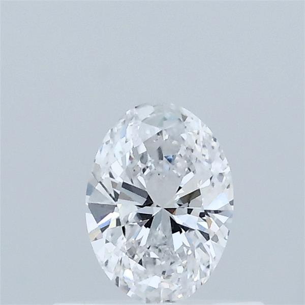 0.36 Carat Oval Lab Grown Diamond, Very Good Polish, D Color, VS1 Clarity