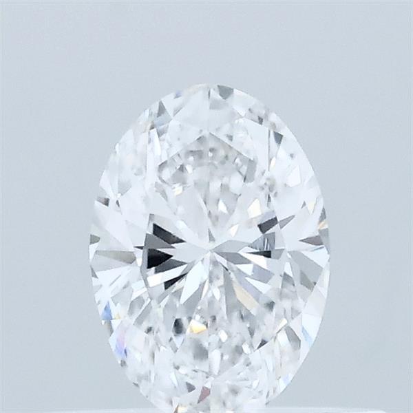 0.36 Carat Oval Lab Grown Diamond, Very Good Polish, D Color, VVS1 Clarity