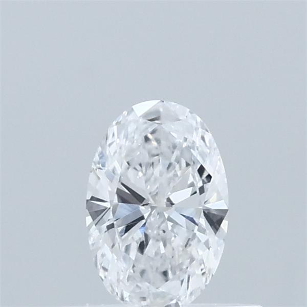 0.36 Carat Oval Lab Grown Diamond, Very Good Polish, D Color, VVS2 Clarity