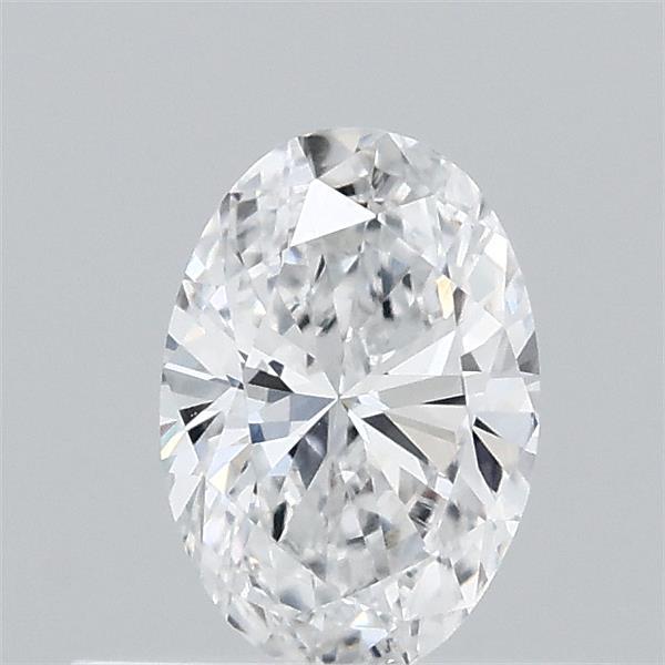 0.36 Carat Oval Lab Grown Diamond, Very Good Polish, D Color, VVS2 Clarity