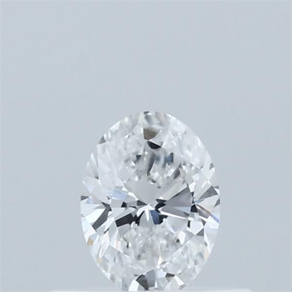 0.37 Carat Oval Lab Grown Diamond, Very Good Polish, D Color, VS1 Clarity