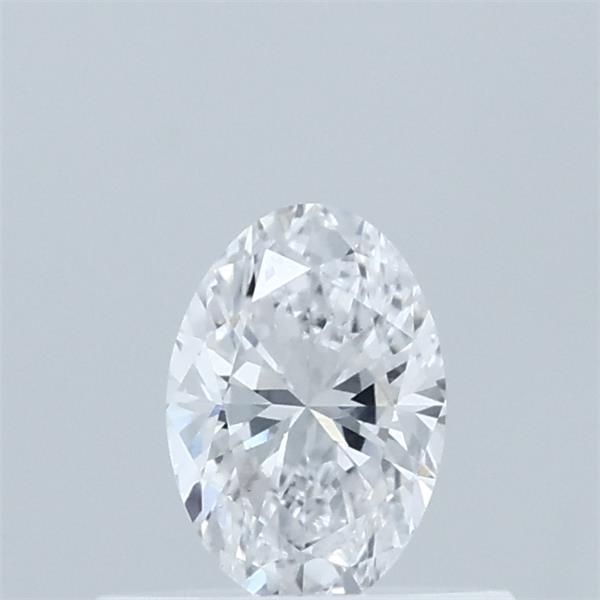 0.37 Carat Oval Lab Grown Diamond, Very Good Polish, D Color, VS1 Clarity