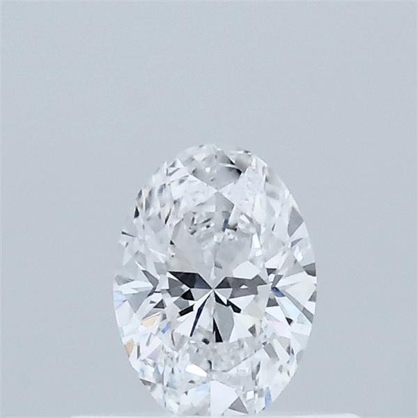 0.38 Carat Oval Lab Grown Diamond, Very Good Polish, D Color, VS1 Clarity