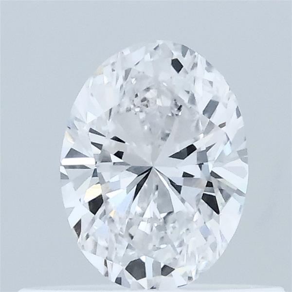 0.38 Carat Oval Lab Grown Diamond, Very Good Polish, D Color, VS1 Clarity