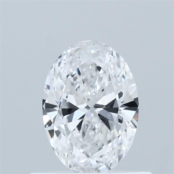 0.54 Carat Oval Lab Grown Diamond, Very Good Polish, D Color, VVS2 Clarity