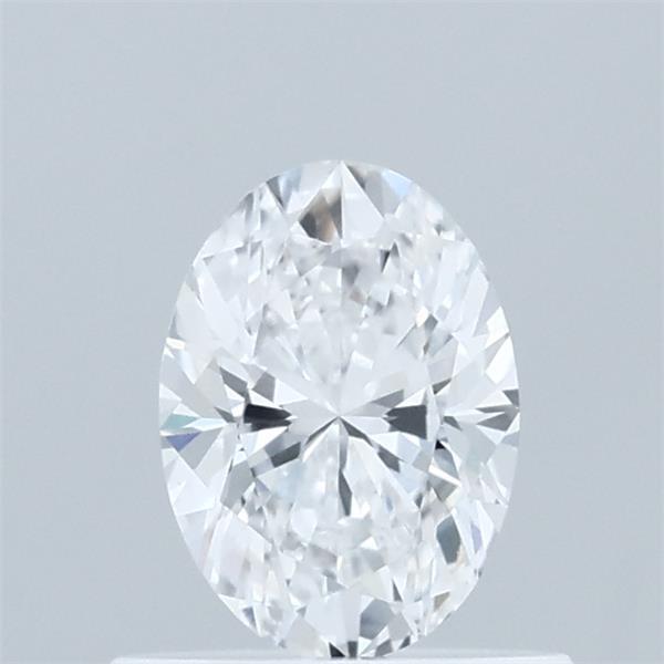 0.56 Carat Oval Lab Grown Diamond, Very Good Polish, D Color, VS1 Clarity