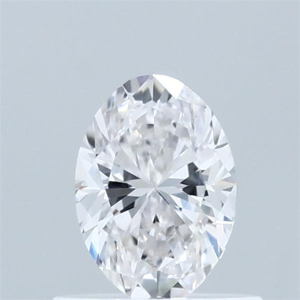0.56 Carat Oval Lab Grown Diamond, Very Good Polish, E Color, VVS1 Clarity