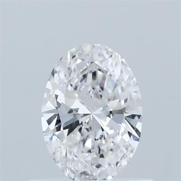 0.56 Carat Oval Lab Grown Diamond, Very Good Polish, E Color, VVS2 Clarity
