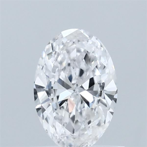 0.58 Carat Oval Lab Grown Diamond, Very Good Polish, E Color, VVS2 Clarity