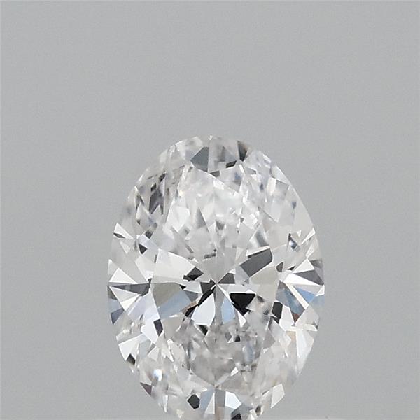 0.59 Carat Oval Lab Grown Diamond, Very Good Polish, F Color, VVS2 Clarity