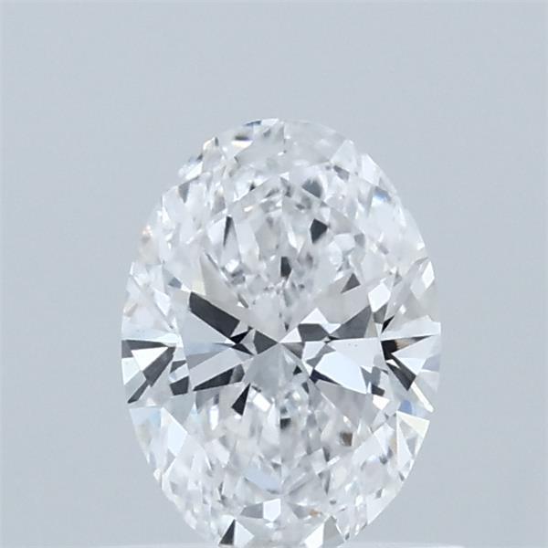 0.62 Carat Oval Lab Grown Diamond, Very Good Polish, D Color, VS1 Clarity