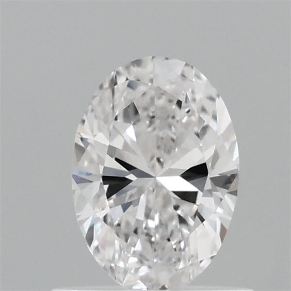 0.63 Carat Oval Lab Grown Diamond, Very Good Polish, D Color, VS1 Clarity