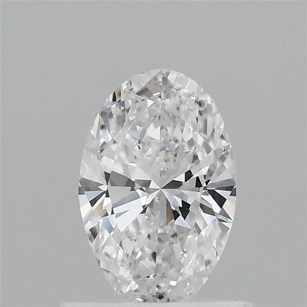 0.69 Carat Oval Lab Grown Diamond, Very Good Polish, E Color, VVS2 Clarity