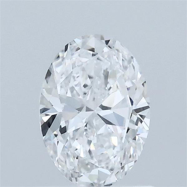 0.73 Carat Oval Lab Grown Diamond, Very Good Polish, D Color, VS1 Clarity