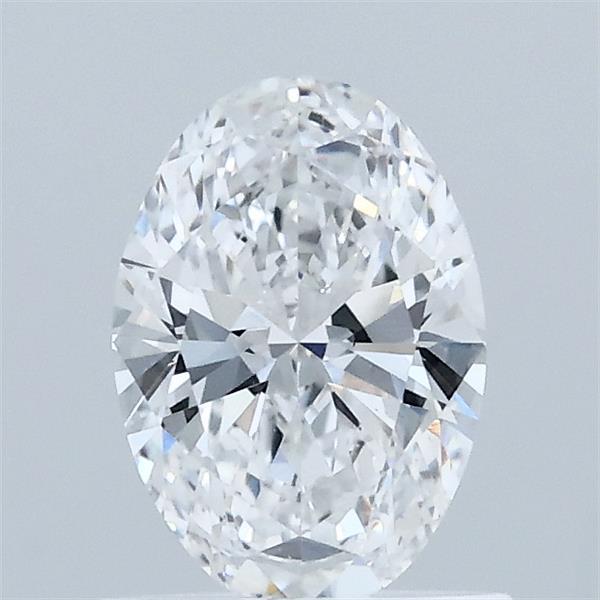 0.76 Carat Oval Lab Grown Diamond, Very Good Polish, D Color, VS1 Clarity