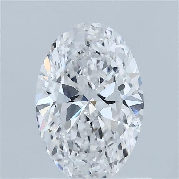 0.78 Carat Oval Lab Grown Diamond, Very Good Polish, D Color, VS1 Clarity