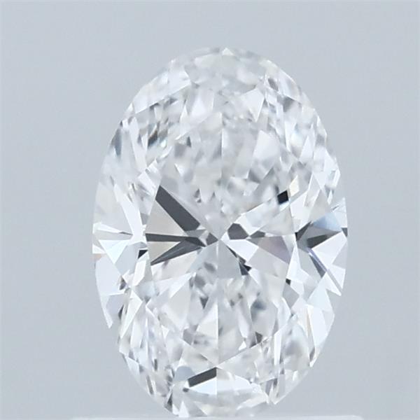 0.81 Carat Oval Lab Grown Diamond, Very Good Polish, D Color, VVS1 Clarity