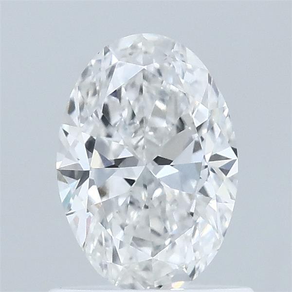 0.81 Carat Oval Lab Grown Diamond, Very Good Polish, E Color, VVS2 Clarity
