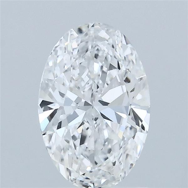 1.00 Carat Oval Lab Grown Diamond, Excellent Polish, E Color, VVS1 Clarity