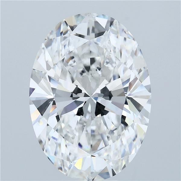 10.09 Carat Oval Lab Grown Diamond, Excellent Polish, E Color, VS1 Clarity