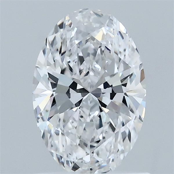 1.02 Carat Oval Lab Grown Diamond, Excellent Polish, D Color, VVS1 Clarity