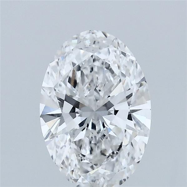 1.02 Carat Oval Lab Grown Diamond, Excellent Polish, D Color, VVS1 Clarity