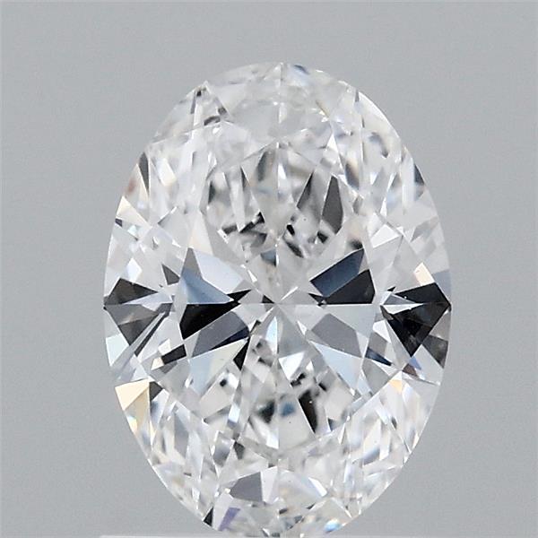 1.03 Carat Oval Lab Grown Diamond, Excellent Polish, D Color, VS1 Clarity