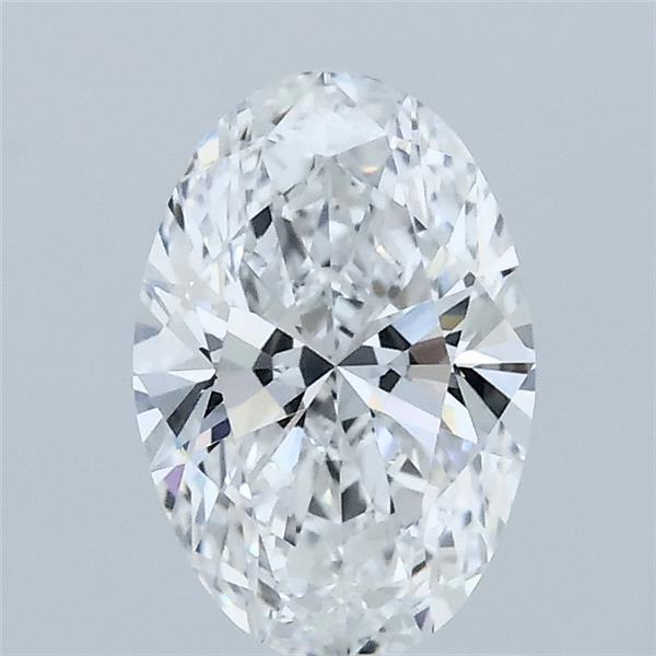 1.03 Carat Oval Lab Grown Diamond, Excellent Polish, D Color, VVS1 Clarity