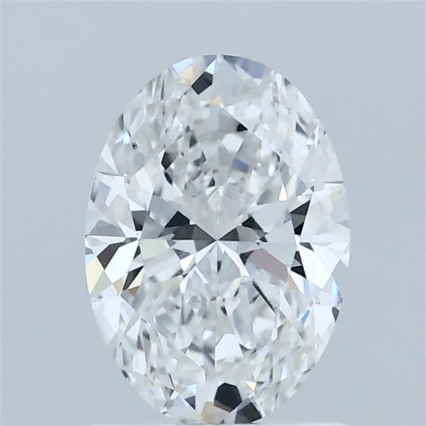 1.03 Carat Oval Lab Grown Diamond, Excellent Polish, E Color, VVS2 Clarity
