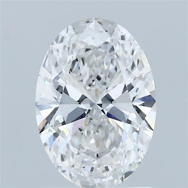 1.03 Carat Oval Lab Grown Diamond, Excellent Polish, E Color, VVS2 Clarity