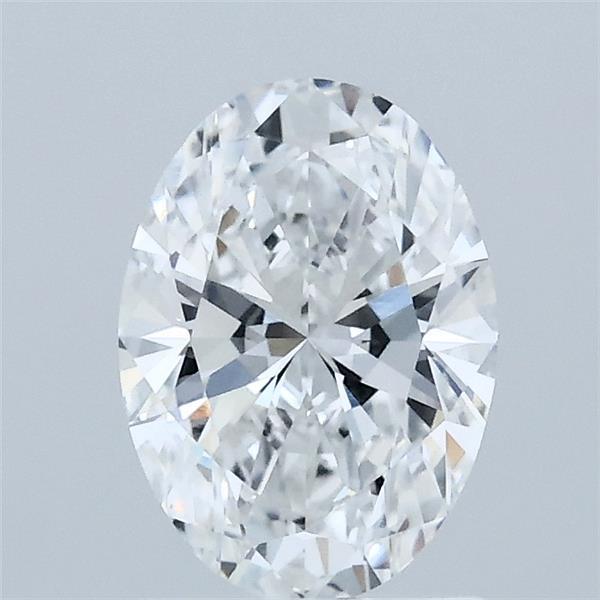 1.06 Carat Oval Lab Grown Diamond, Excellent Polish, D Color, VS1 Clarity