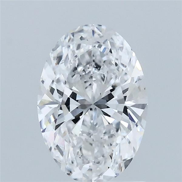1.06 Carat Oval Lab Grown Diamond, Excellent Polish, D Color, VS1 Clarity