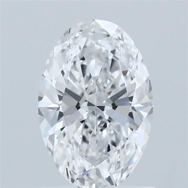 1.06 Carat Oval Lab Grown Diamond, Excellent Polish, D Color, VVS1 Clarity